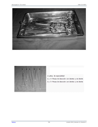 Descargado el: 15-12-2014 ISSN 1727-897X
Medisur 795 octubre 2014 | Volumen 12 | Numero 5
 