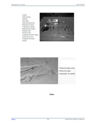 Descargado el: 15-12-2014 ISSN 1727-897X
Medisur 799 octubre 2014 | Volumen 12 | Numero 5
Riñón
 