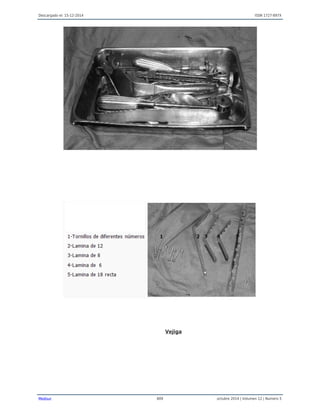 Descargado el: 15-12-2014 ISSN 1727-897X
Medisur 809 octubre 2014 | Volumen 12 | Numero 5
Vejiga
 