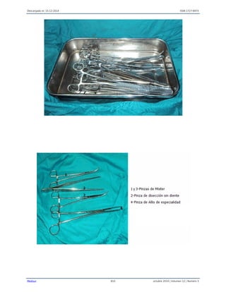 Descargado el: 15-12-2014 ISSN 1727-897X
Medisur 810 octubre 2014 | Volumen 12 | Numero 5
 