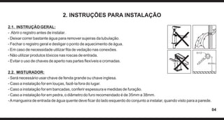 Manual de instrução | PDF