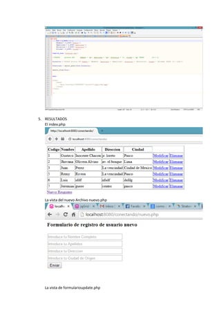 Manual de la conexión de php con sqlserver 2012 | PDF