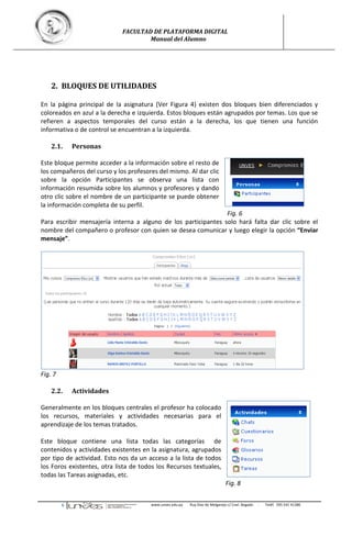 Uso de la Plataforma Moodle. Manual para el alumno | PDF
