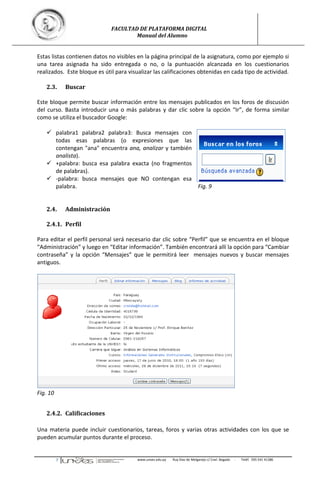Uso de la Plataforma Moodle. Manual para el alumno | PDF