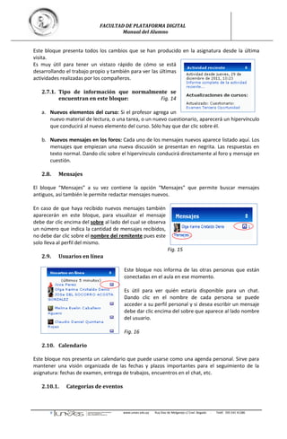 Uso de la Plataforma Moodle. Manual para el alumno | PDF