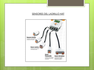 SENSORES DEL LADRILLO NXT
 