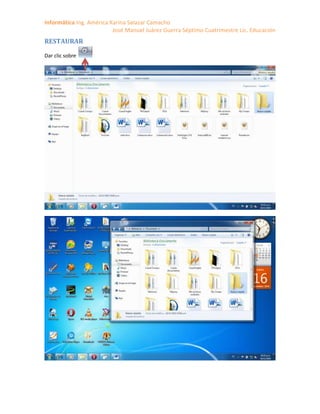 Manual del explorador de windows 7