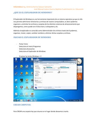 Manual del explorador de windows 7