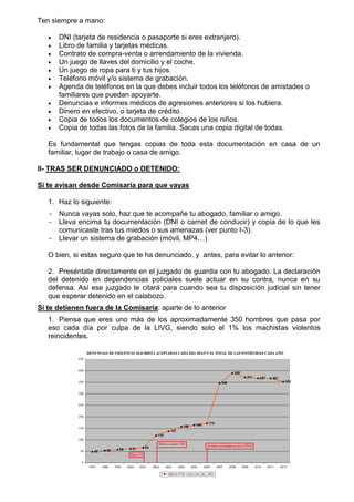 Ten siempre a mano:
 DNI (tarjeta de residencia o pasaporte si eres extranjero).
 Libro de familia y tarjetas médicas.
...