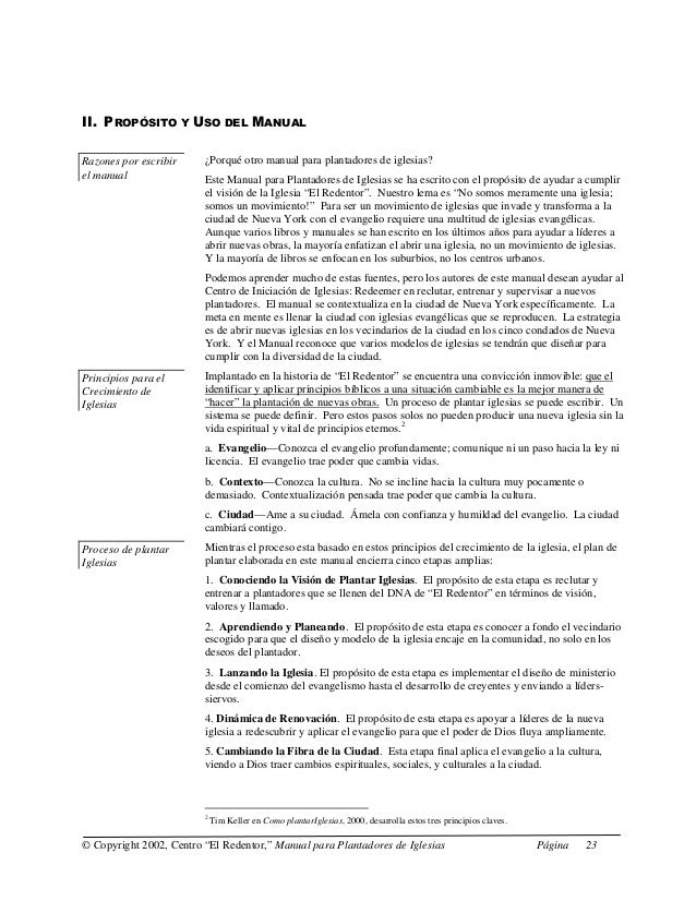 plantadores de iglesias manual del plantador de iglesias plantadores de iglesias manual del plantador de iglesias