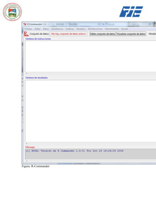 Figura: R-Commander

 
