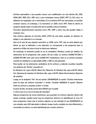 Manual del uso adecuado de la web