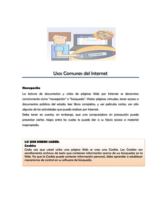 Manual del uso adecuado de la web