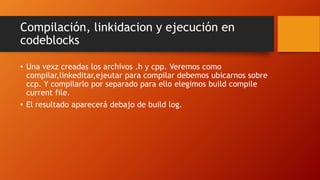 Manuel Utilisateur De Codeblocks – ELTOE