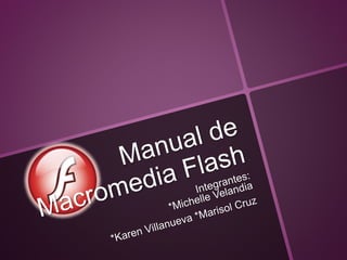 Manual de Macromedia Flash