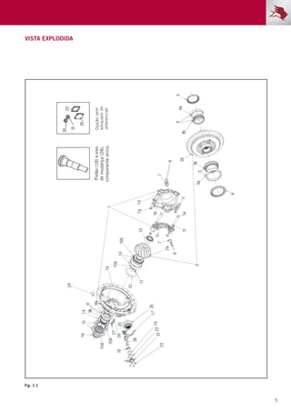 5
Fig. 1.1
Vista explodida
 
