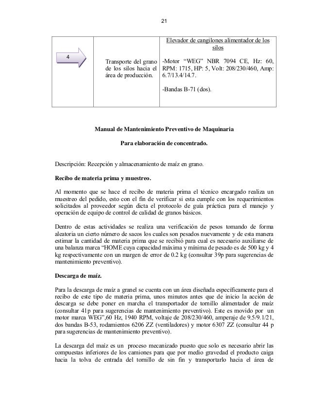 manual de mantenimiento preventivo 33 638