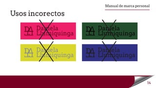 Manual de marca personal | PDF