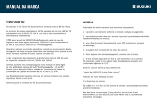Manual da marca


TEXTO SOBRE TAC                                                                     IMPRESSA

Foi assinado o TAC (Termo de Ajustamento de Conduta) junto ao MP do Paraná.         Publicidade em meios impressos que mencionar preço/valores:

Ao encontro de nossas expectativas o TAC foi assinado não só com o MP do PR,        √ - caracteres com tamanho uniforme na mesma condição de pagamento;
mas também com DF, RN, RJ, SC e AP, e com todo o setor automobilístico
(montadoras e importadoras).                                                        √ - parcelado/financiado deve ter a entrada e parcelas (quantidade/periodicidade/
                                                                                    valor/intermediárias) no anúncio;
O TAC valerá a partir de 30/10/2010 indefinidamente, salvo no caso de
legislação que altere alguma estipulação. (30/04/2011 para correspondência          √ - preço final (com/sem financiamento), juros, CET, acréscimos e encargos
da foto, e 16/11/2010 à 30/04/2011 a contrapropaganda)                              no texto legal;

Deverá ser aplicado nos estados signatários, contudo as recomendações devem         √ - a imagem deve corresponder ao preço do anúncio;
ser seguidas em todas as peças publicitárias, não obstante isso é possível e está
sendo estudada a adesão de outros Estados (inclusive SP).                           √ - letras legíveis (sem borrados/apagados) contraste com o fundo);
O não cumprimento das estipulações acarreta numa multa de 30% do custo              √ - a letra do texto legal deve ser Arial 8, com entrelinhas 9 e no máximo
da respectiva campanha (com min. 30mil e máx 150mil).                               90 caracteres a cada 10 cm, regular (salvo frases/palavras pontuais), sem
                                                                                    condensado (ligaturas ok: ﬁ, ﬂ)
Teremos que fazer uma contrapropaganda (uma inserção no texto legal)
de uma publicidade nacional do texto “Contrapropaganda - ref. ao TAC                Assim no caso de valores à vista, devemos ter:
firmado com o Ministério Público, através das Promotorias de Defesa do
Consumidor das Capitais dos Estados de PR, DF, RN, RJ, SC e AP”.                    “a partir de R$ XXXXXX à vista (frete incluso)”
Isso findará eventuais inquéritos civis que por ventura tenhamos nos estados        Podendo dar maior destaque ao valor
signatários. Sendo o caso do DF.
                                                                                    E no financiado no mínimo:
Devemos passar o conteúdo do TAC às concessionárias
                                                                                    R$ 58.844,50 + 24 x R$ 2.037,00 (entrada e parcelas -quantidade/periodicidade/
                                                                                    valor/intermediárias):

                                                                                    Mas deve estar no texto legal: (i) preço final do veículo (com e sem
                                                                                    financiamento); (ii) taxa de juros; (iii) custo efetivo total, e; (iv) eventuais
                                                                                    acréscimos e encargos
 