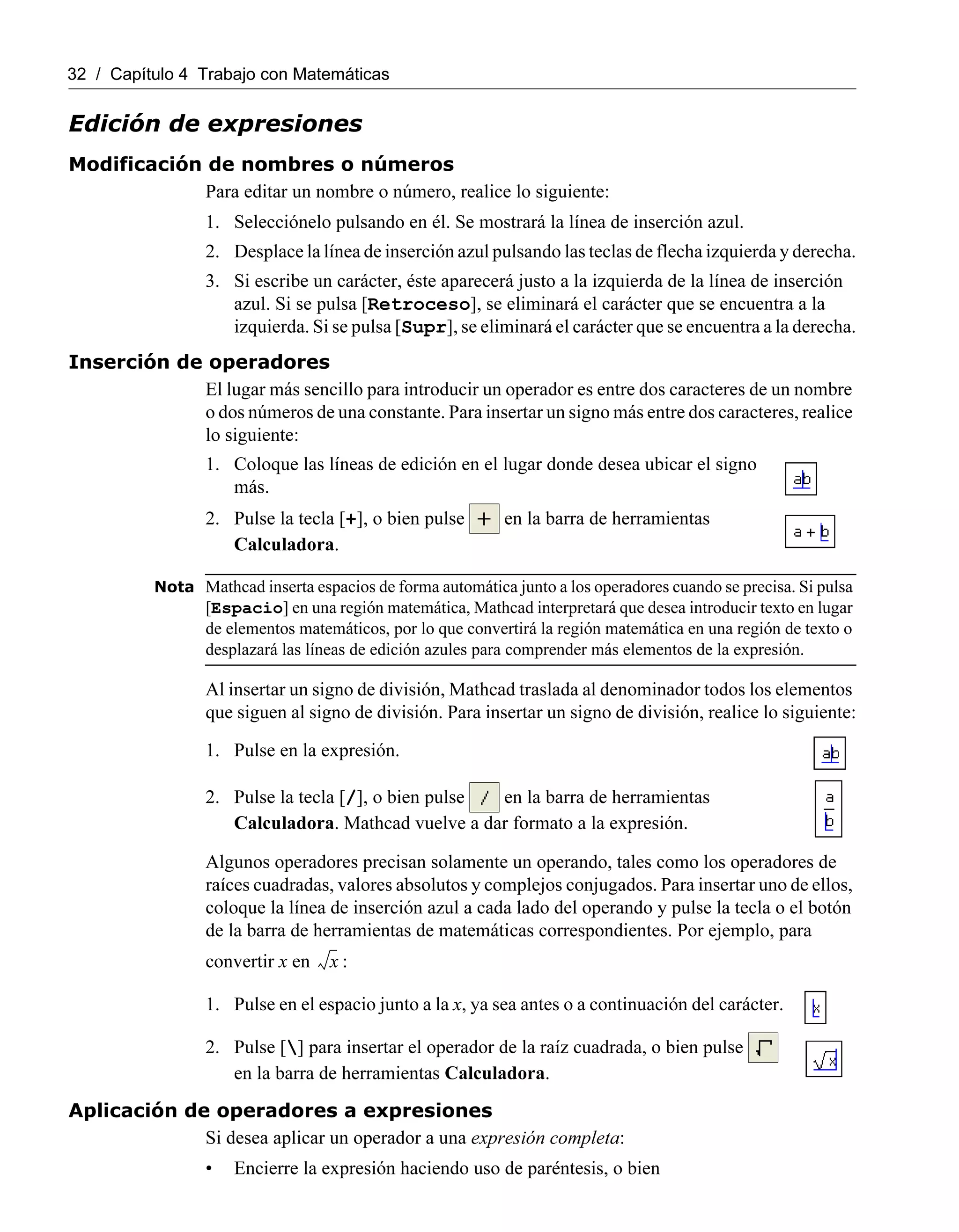 Manual de mathcad 14 en español | PDF