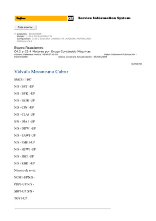 Manual   de mecánica Caterpillar 320d MOTOR  C4.2, C6.4 ESPAÑOL.pdf