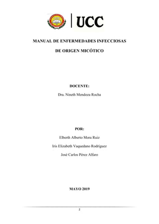 Manual de Enfermedades Infecciosas de Orígen Micótico