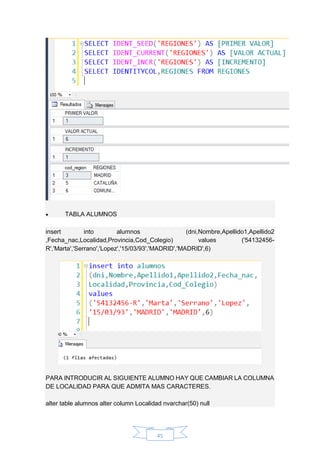 Manual de microsoft sql server full transact sql | PDF