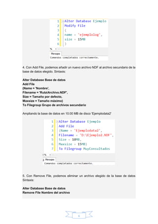 Manual de microsoft sql server full transact sql | PDF