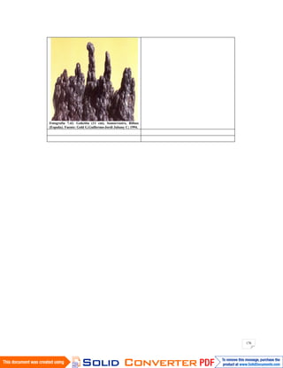 176
Fotografía 7.42. Gohetita (11 cm). Somorrostro, Bilbao
(España). Fuente: Gold G.Guillermo-Jordi Jubany C; 1994.
 