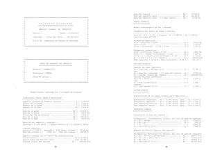 33
""""""""""""""""""""""""""""""""""""""""""""""""""""""""""""""""
" "
" "
" P R O G R A M A - S I S M O D E P "
" =================================== "
" "
" ANALISIS SISMICO DE DEPOSITOS "
" "
" Version 1 Fecha : 23/05/2013 "
" "
" Copyright : J.Diaz del Valle . SA-340-2013 "
" "
" E.T.S. de Ingenieros de Caminos de Santander "
" "
" "
""""""""""""""""""""""""""""""""""""""""""""""""""""""""""""""""
""""""""""""""""""""""""""""""""""""""""""""""""""""""""""""""""
" "
" DATOS DEL PROYECTO DEL DEPOSITO "
" ================================= "
" "
" Proyecto : EJEMPLO N°1 "
" "
" Referencia : MANUAL "
" "
" Fecha de calculo : "
" "
" "
""""""""""""""""""""""""""""""""""""""""""""""""""""""""""""""""
.
Tanque elevado soportado por 4 columnas de hormigon
Dimensiones, Pesos, Masas y Materiales:
-----------------------------------------
Deposito circular de diametro interior ............ D = 4.650 m.
Altura de la pared ................................ H = 3.300 m.
Espesor de la pared ................................ t = 0.200 m.
Espesor de la base ................................ tb = 0.200 m.
Peso de la pared ................................ Ww = 251406 N.
Masa de la pared ................................ mw = 25628 Kg
Altura del cdg de la pared ..................... hw = 1.650 m.
Peso de la base ................................. Wb = 100148 N.
Masa de la base ................................. mb = 10209 Kg
Material del deposito = Hormigon :
Densidad = 25.000 kN/m3 ... Modulo elastico E = 2.23600E+07 kN/m2
Liquido contenido :
Altura h = 3.000 m Densidad = 9.81 kN/m3 Volumen = 50.95 m3
Masa del liquido m = 50947 Kg Peso del liquido = 499788 N
Deposito elevado con un soporte de caracteristicas :
Altura soporte .................................... hs = 14.000 m
Altura hasta cdg deposito vacio ................... hcg= 15.180 m
Rigidez lateral del soporte ................... Ks = 6060000 N/m
34
Peso del soporte .............................. Ws = 371300 N
Peso del deposito vacio ....................... Wv = 502100 N
Masa del deposito vacio + 1/3 masa soporte .... ms = 63799 Kg
MODELO DINAMICO
=================
Modelo hidrodinamico de ACI + Housner
Parametros del modelo de masas y muelles:
-------------------------------------------
Para so = h/D = 0.645 y llamando s1 = 0.866/so , s2 = 3.68*so ,
resultan segun ACI-350 :
Parametros impulsivos :
mi/m = th(s1)/s1 = 0.650 ...................... mi = 33105 Kg
hi/h = 0.375 .................................. hi = 1.125 m.
hi'/h = s1/2/th(s1) - 0.125 = 0.644 ........... hi'= 1.933 m.
Parametros convectivos :
mc/m = 0.23*th(s2)/(h/D) = 0.350 .............. mc = 17850 Kg
hc/h = 1 - (ch(s2)-1)/s2/sh(s2) = 0.651 ....... hc = 1.952 m.
hc'/h = 1 - (ch(s2)-2.01)/s2/sh(s2) = 0.730 .... hc'= 2.191 m.
Kc = 0.836 * m * g / h * th(s2)^2 .............. Kc = 134529 N/m
Masa impulsiva = 64.98 % + Masa convectiva = 35.04 % = 100.02 %
Periodos propios:
-------------------
Periodo del modo impulsivo:
Ti = 2*pi*((mi + ms)/Ks)^(0.5) ................ Ti = 0.795 s.
con
ms = masa del contenedor + 1/3 masa del soporte ms = 63799 kg
Ks = rigidez lateral del soporte .............. Ks = 6060000 N/m
Periodo del modo convectivo:
Tc = Cc * (D/g) = ............................. Tc = 2.275 s.
con
Cc = 2*pi/(3.68*th(h/D) ........................ Cc = 3.304
tambien
Tc = 2*pi*(mc/Kc)^(0.5) = ..................... Tc = 2.289 s.
ACCION SISMICA
================
Aceleraciones de las masas convectivas e impulsivas :
-------------------------------------------------------
Aceleracion convectiva .. Ac = 0.392 (m/s2) para .. Tc = 2.275 s.
Aceleracion impulsiva ... Ai = 0.589 (m/s2) para .. Ti = 0.795 s.
Acel.impulsiva vertical.. Av = 0.491 (m/s2) para .. Ti = 0.795 s.
Acel.(Deposito vacio) ... Aiv= 0.785 (m/s2) para .. Tiv= 0.645 s.
RESPUESTA SISMICA
===================
Cortante en la base del soporte :
-----------------------------------
Vi=Impulsivo, Vc=Convectivo, V=total, Vr= raiz de suma de cuadrados
Vi = Ai * (mi+ms) = ............................ Vi = 57038 N.
Vc = Ac * mc = ................................. Vc = 7005 N.
V = Vi + Vc = ................................. V = 64042 N.
Vr = (Vi^2+Vc^2)^(0.5) = ....................... Vr = 57466 N.
Momento en seccion inferior del soporte:
------------------------------------------
Mi=Impulsivo, Mc=Convectivo, M=total, Mr= raiz de suma de cuadrados
Mi = Ai * (mi*(hi'+ hs)+ms*hcg) = ............. Mi = 880513 N.m
Mc = Ac * mc * (hc'+ hs) = .................... Mc = 113412 N.m
M = Mi + Mc = ................................ M = 993925 N.m
Mr = (Mi^2+Mc^2)^(0.5) = ...................... Mr = 887787 N.m
 