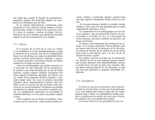una chapa que cumple la función de guardabarros;              nylon, cordura o poliamida; además, pueden tener
asimismo, siempre será preferible adquirir un trans-          una tapa superior transparente donde colocar los ma-
portín con reflectantes que sin ellos.                        pas.
    Si no realizas habitualmente cicloturismo, pero               En la rueda delantera también se pueden instalar
perteneces a la rara tribu de ciclistas urbanos, el trans-    alforjas, si bien éstas son más pequeñas para no restar
portín puede cumplir la función de «maletero» para            capacidad de maniobra a la bici.
ir a clase, de compras, o incluso al trabajo. Así evi-            El complemento de los portaequipajes son los clá-
taremos el uso de la mochila, que además de incómoda          sicos «pulpos», que nos permitirán amarrar el saco,
impide la correcta transpiración de la espalda.               el aislante o la tienda. Si vas a ir a una región de
                                                              clima húmedo, procúrate también un plástico con
                                                              el que envolverlos.
2.2.3. Alforjas                                                   El aspecto más importante del montaje de las al-
                                                             forjas es su correcta colocación. Nunca deberán rozar
    Si el parque de al lado de tu casa, tu ciudad            con partes móviles de la mecánica de la bicicleta.
y sus alrededores se te han quedado pequeños y surge         El sistema de fijación de las alforjas ha de ser eficaz
la tentación de la aventura, uno de los complementos         para evitar su movimiento, pero a la vez- ha de ser
básicos son las alforjas, las cuales nos permitirán llevar   sencillo de poner y quitar.
nuestro material perfectamente ordenado y seguro.                 Por último, conviene recordar que la conducción
Un consejo, procuraos unas buenas alforjas, las bolsas       con alforjas ha de ser más prudente, pronto notaréis
mediocres a la larga son más caras.                          que el peso adicional resta maniobrabilidad, incluso
    Entre los portaequipajes que podéis encontrar en         os puede llevar al suelo en giros muy cerrados. Hay
el mercado, los más utilizados son los posteriores;          que poner especial atención en los descensos, ya que
lo normal es que estén formados por un par de bolsas         con este peso adicional se alcanzan velocidades ver-
laterales, aunque algunos modelos incorporan una             tiginosas.
bolsa superior totalmente separable. Las bolsas a su
vez suelen llevar pequeños bolsillos laterales e inte-
riores donde meter las cosas de primera necesidad            2.2.4. Guardabarros
(botiquín, llaves, documentación, etcétera). Otros de-
talles a tener en cuenta son que las bolsas estén pro-
vistas de un asa de transporte y hombreras que puedan            La lluvia es uno de los elementos más molestos
transformar las alforjas en una práctica mochila auxi-       a bordo de una bicicleta, no sólo por la precipitación
liar. Un complemento interesante son las bandas de           en sí, sino también por el agua y barro que las ruedas
material reflectante, si no las tienen las puedes comprar    pueden llegar a lanzar. Los guardabarros pueden cum-
y coser.                                                     plir a la perfección la misión de evitar que la lluvia
     Otros modelos son las bolsas de manillar; éstas,        no caiga del cielo, sino también del «suelo».
al igual que las anteriores, están confeccionadas de             La escasa estética de los guardabarros una vez
 