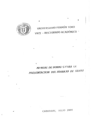 Manual de normas para la presentación de trabajos uft