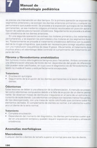 manual de odontopediatria