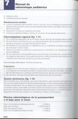 manual de odontopediatria