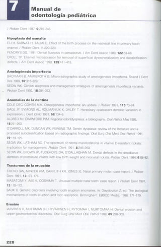 manual de odontopediatria