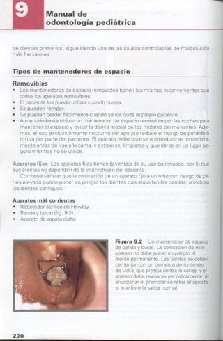 manual de odontopediatria