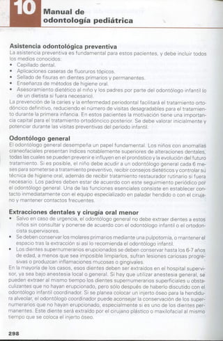 manual de odontopediatria