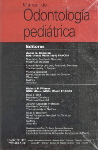 manual de odontopediatria
