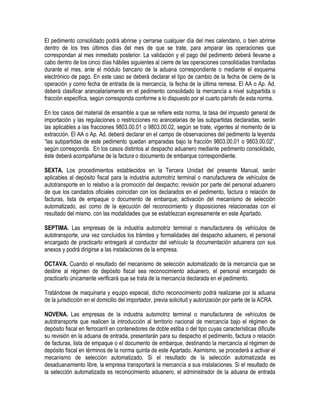 Manual de operacion aduanera