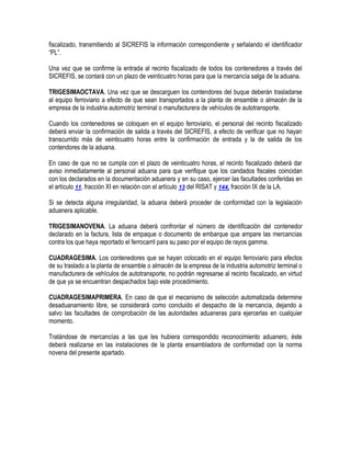 Manual de operacion aduanera