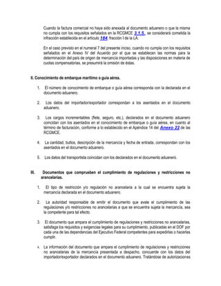 Manual de operacion aduanera