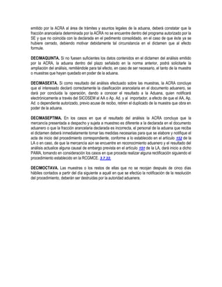 Manual de operacion aduanera