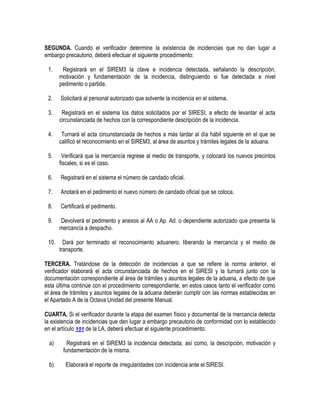 Manual de operacion aduanera