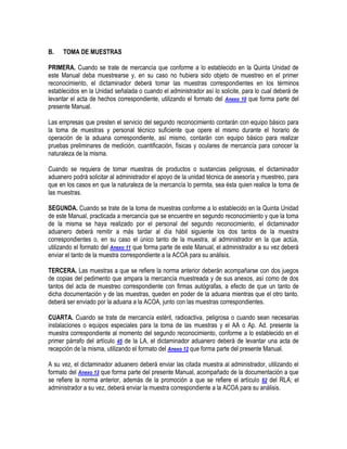 Manual de operacion aduanera