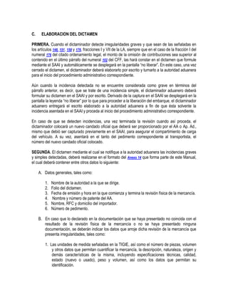 Manual de operacion aduanera