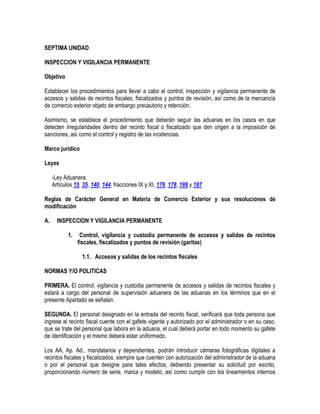 Manual de operacion aduanera