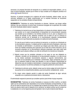 Manual de operacion aduanera