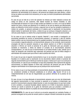 Manual de operacion aduanera