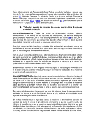 Manual de operacion aduanera