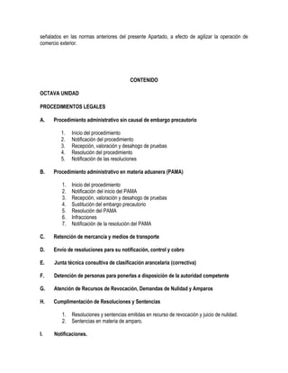 Manual de operacion aduanera